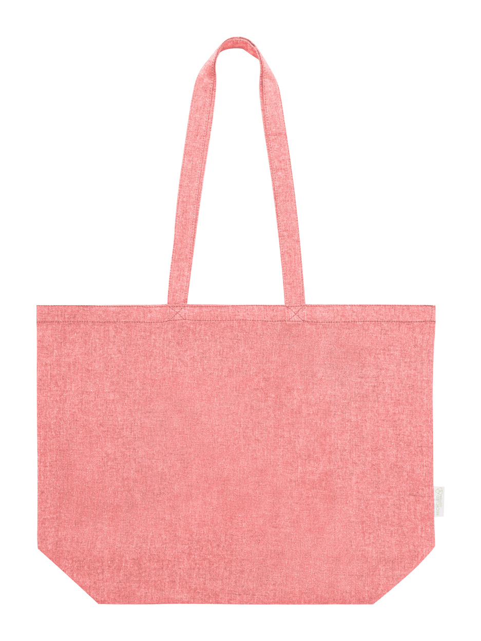 Periad cotton shopping bag - red