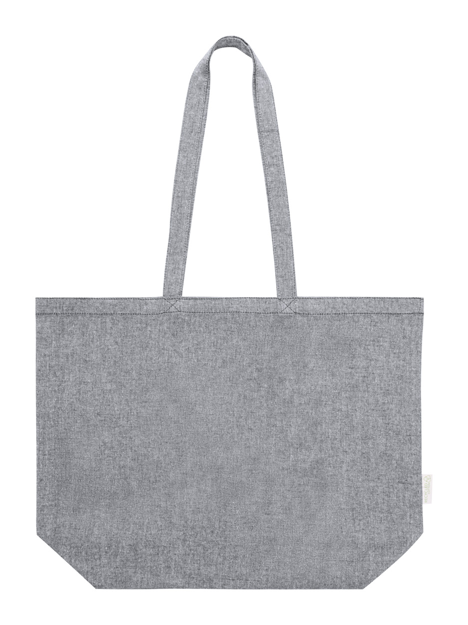 Periad cotton shopping bag - grey