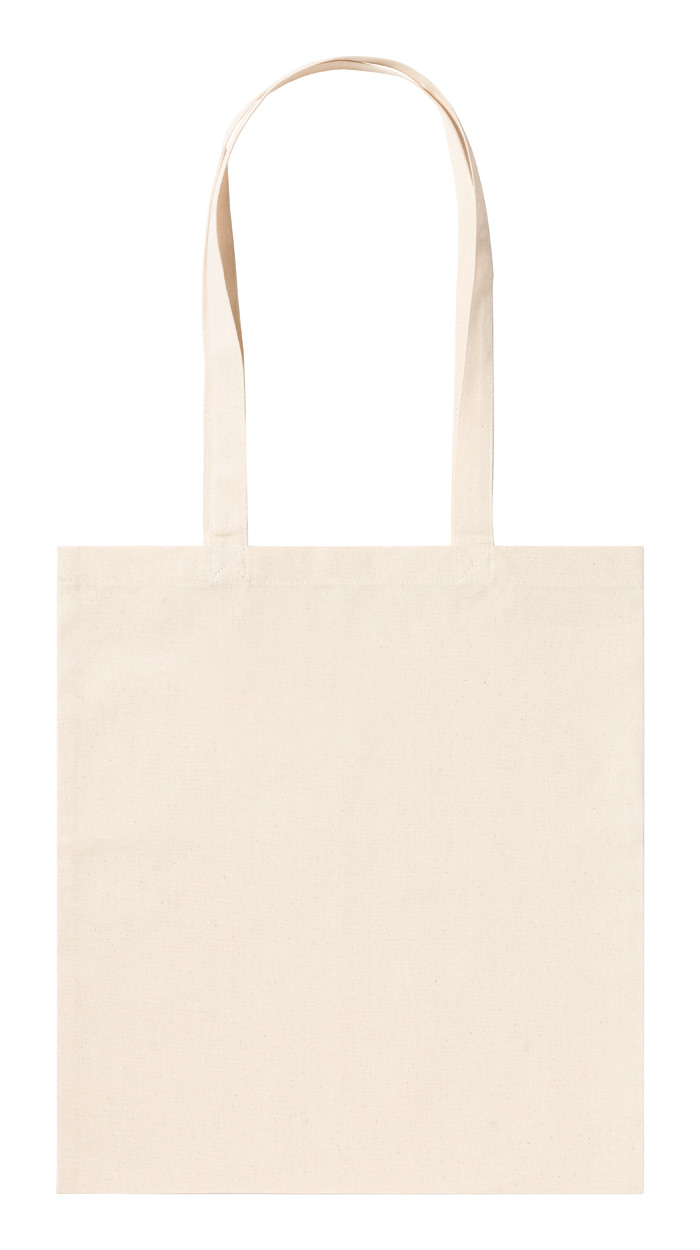 Emphy cotton shopping bag - beige