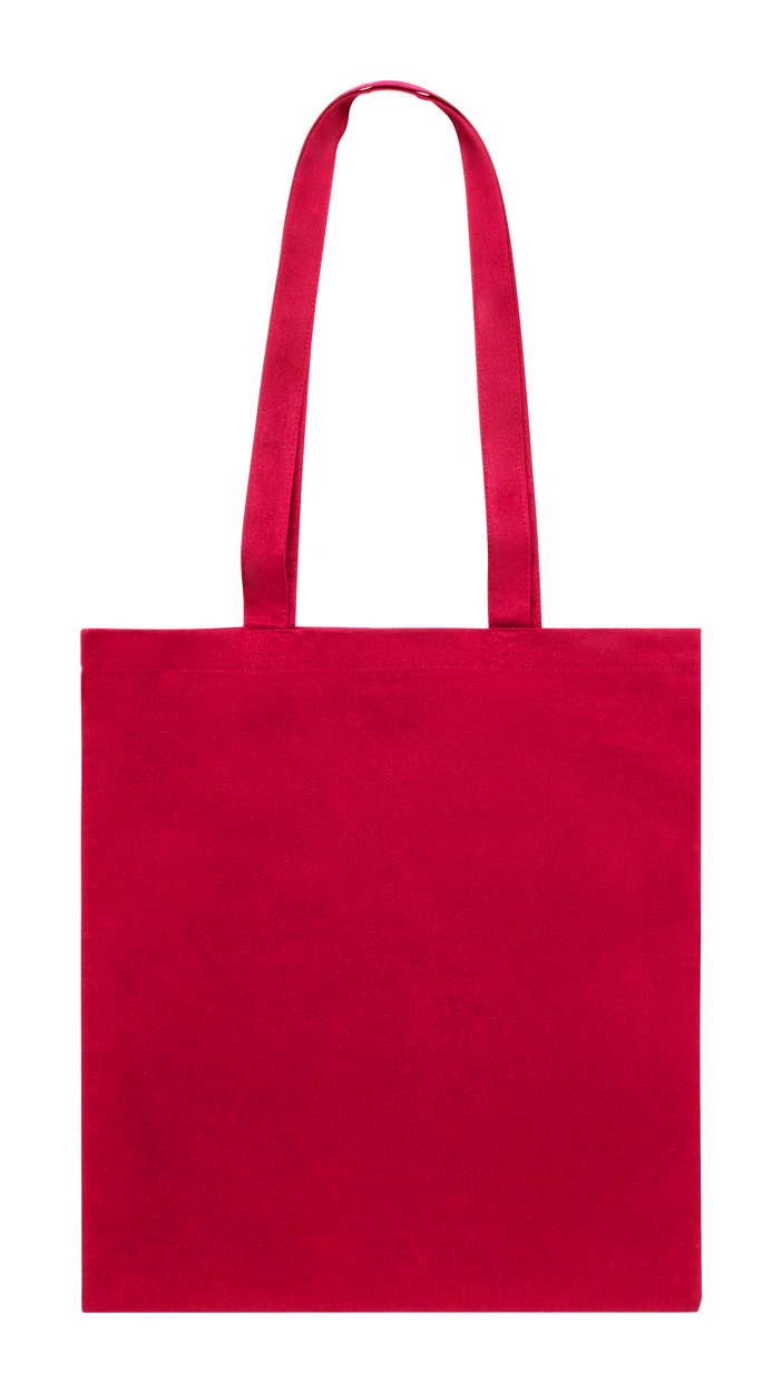 Xental cotton shopping bag - red