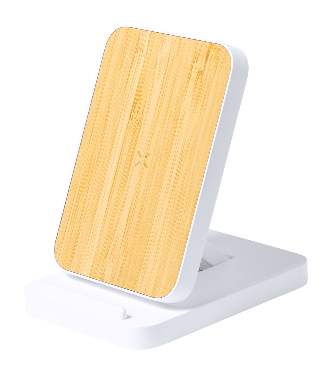 Meller mobile phone stand with wireless charger - beige