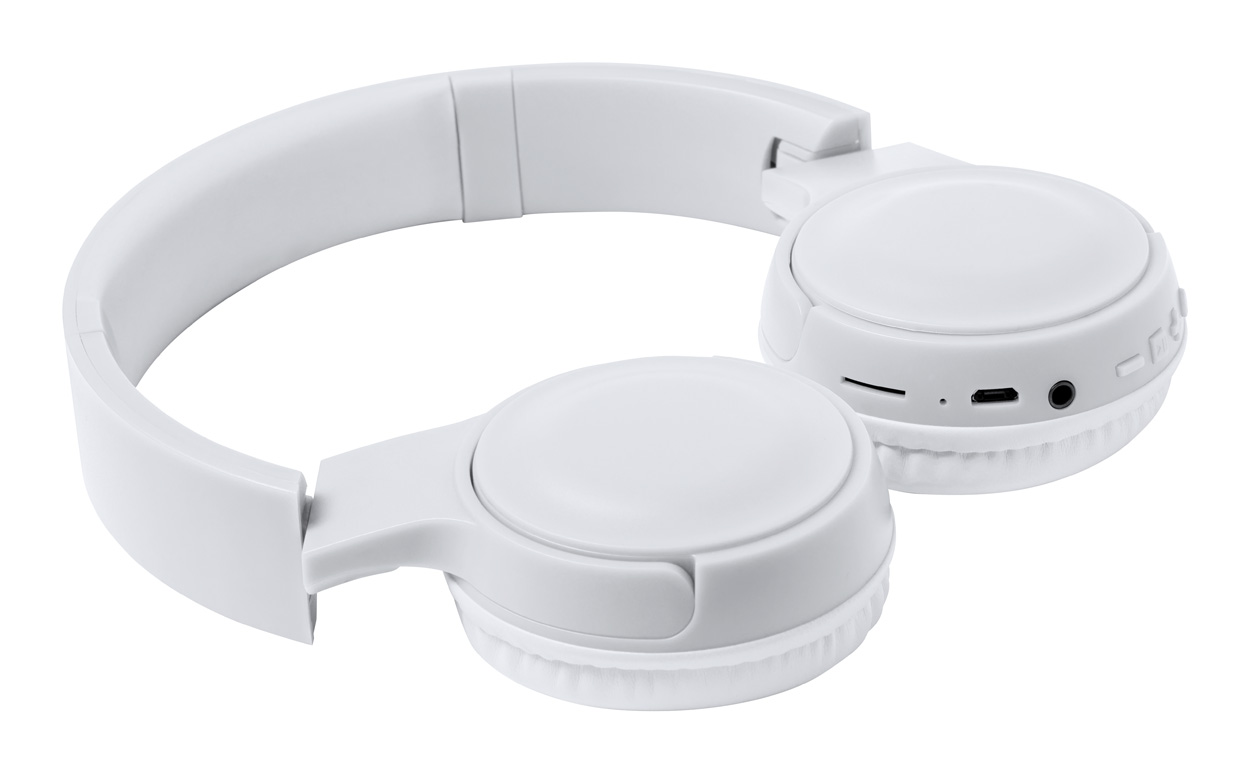 Pendulum bluetooth headphones - white