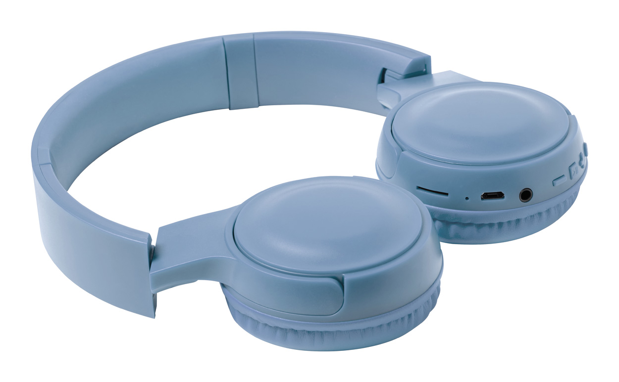 Pendulum bluetooth headphones - blue
