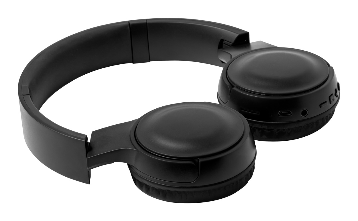 Pendulum bluetooth headphones - black