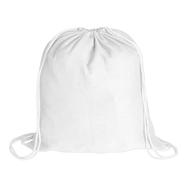 Drawstring bag - white