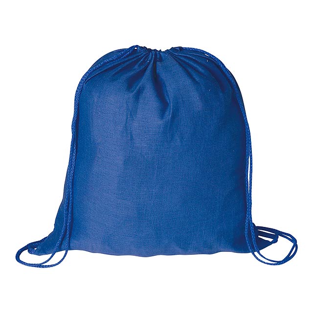 Drawstring bag - blue