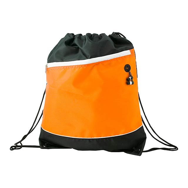 Drawstring bag - orange