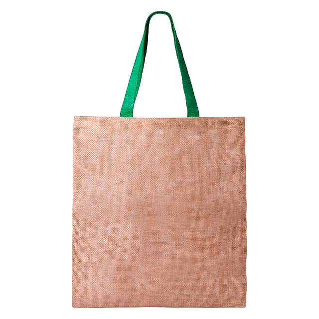 Dhar - jute shopping bag - green