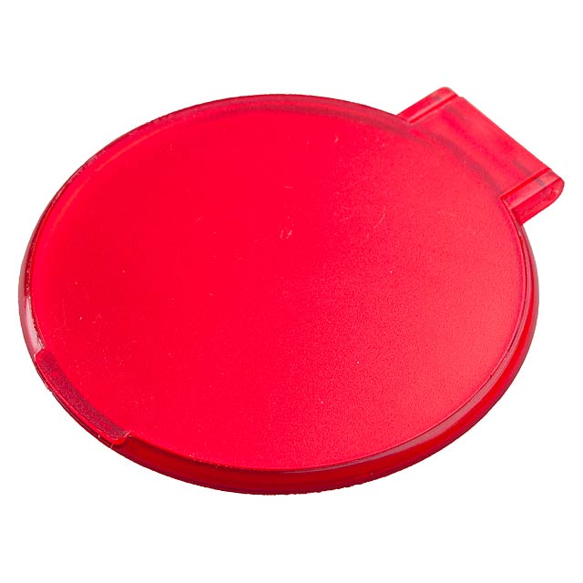 Pocket mirror - red