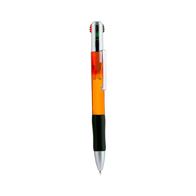 Multifour kuličkové pero - oranžová