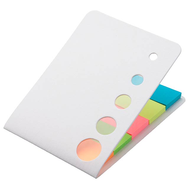 Sticky notepad - white