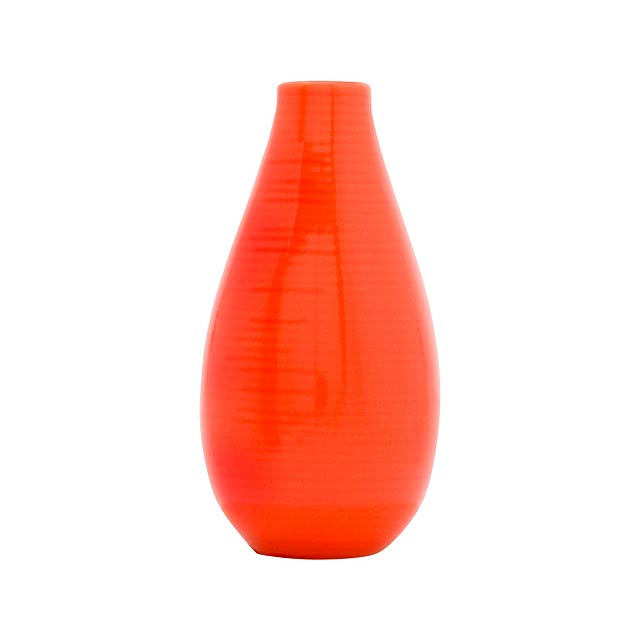 Celane váza - oranžová