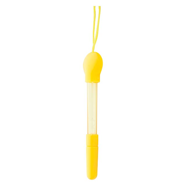 Bubble blower pen - yellow