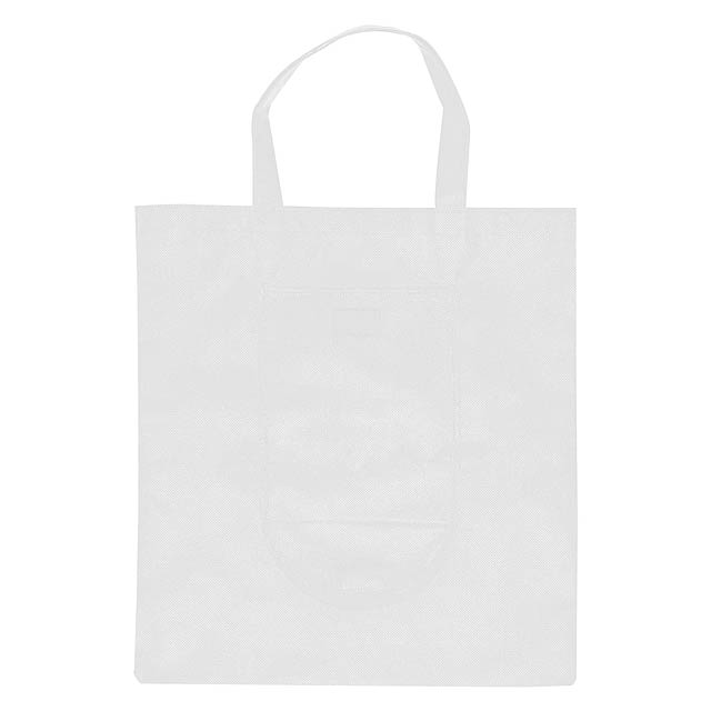 Konsum skládací nákupní taška - bílá