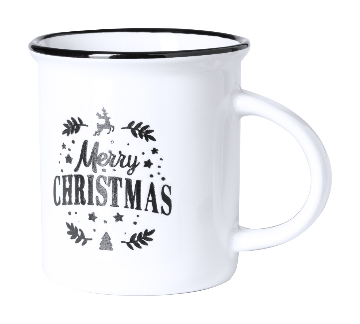 Tiffany Christmas mug - white