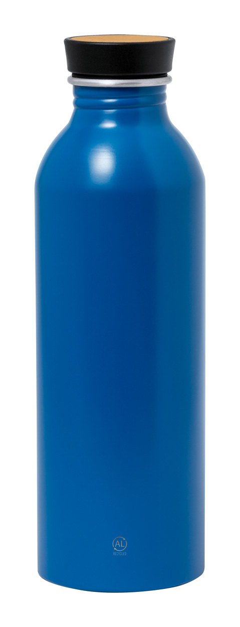 Claud recycled aluminum bottle - blau