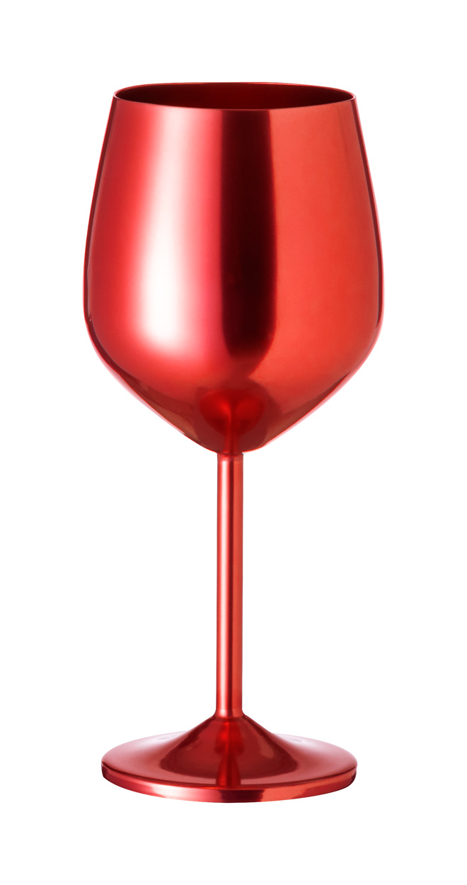 Arlene wine glasses - red