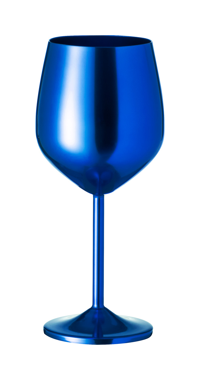 Arlene wine glasses - blue