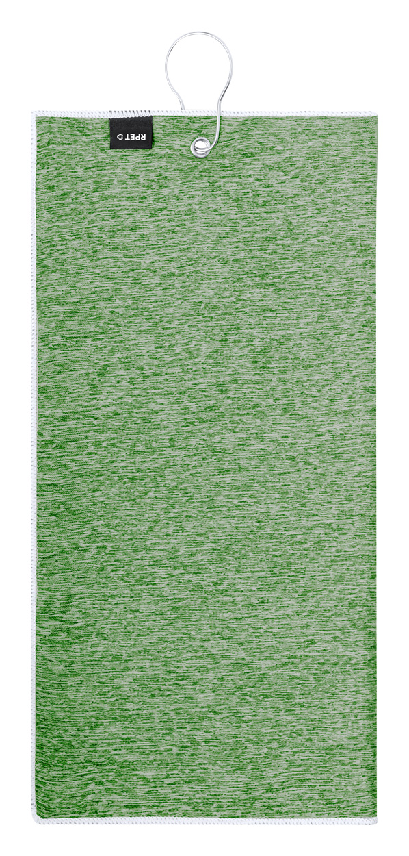 Brylix RPET golfový ručník - zelená