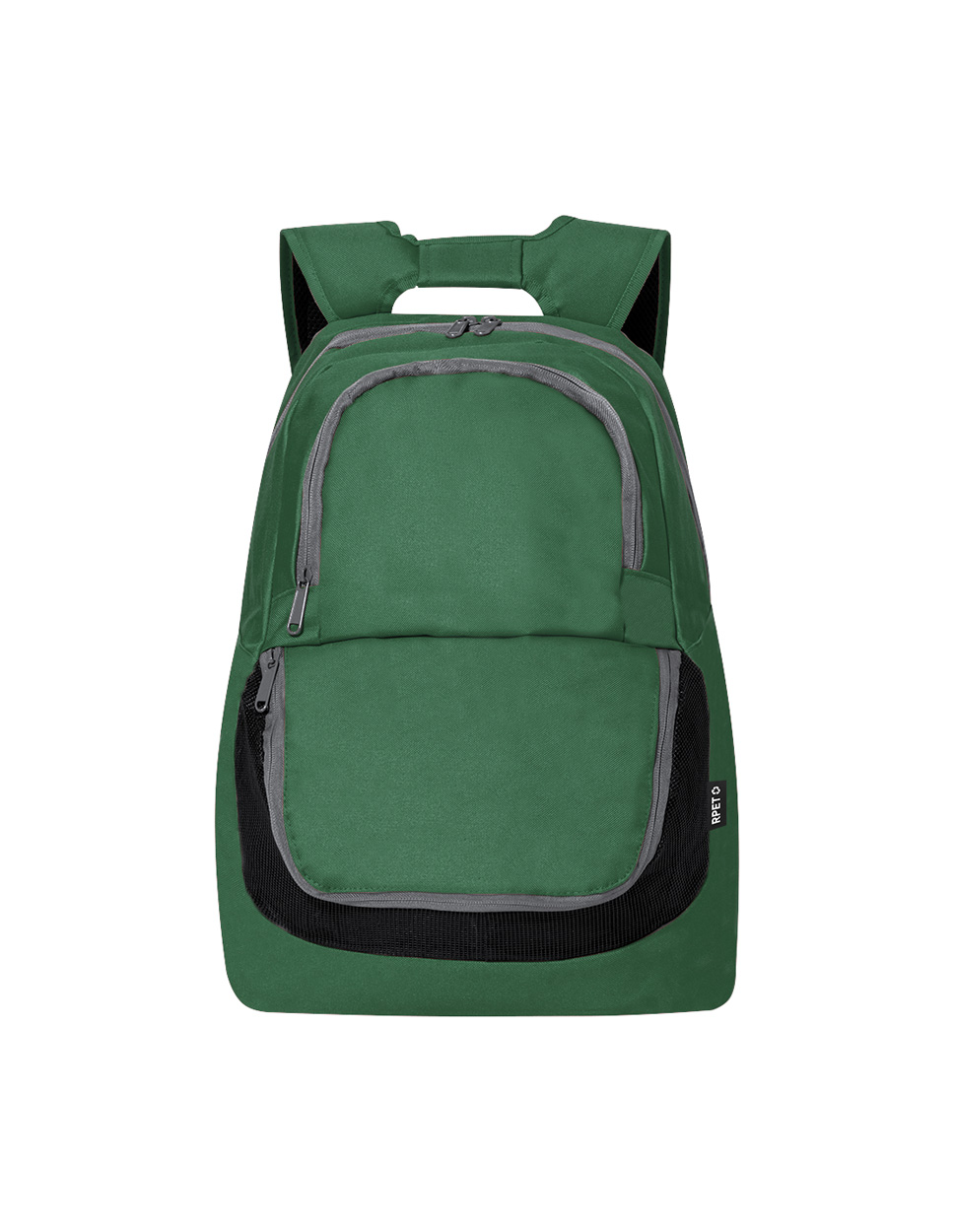 He lost his backpack - green