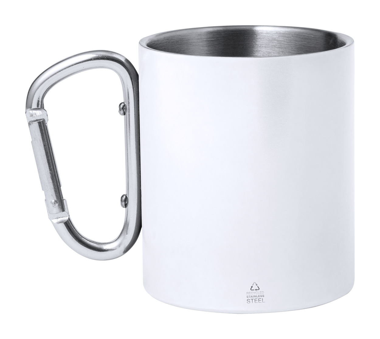 Lecrer thermo mug - white