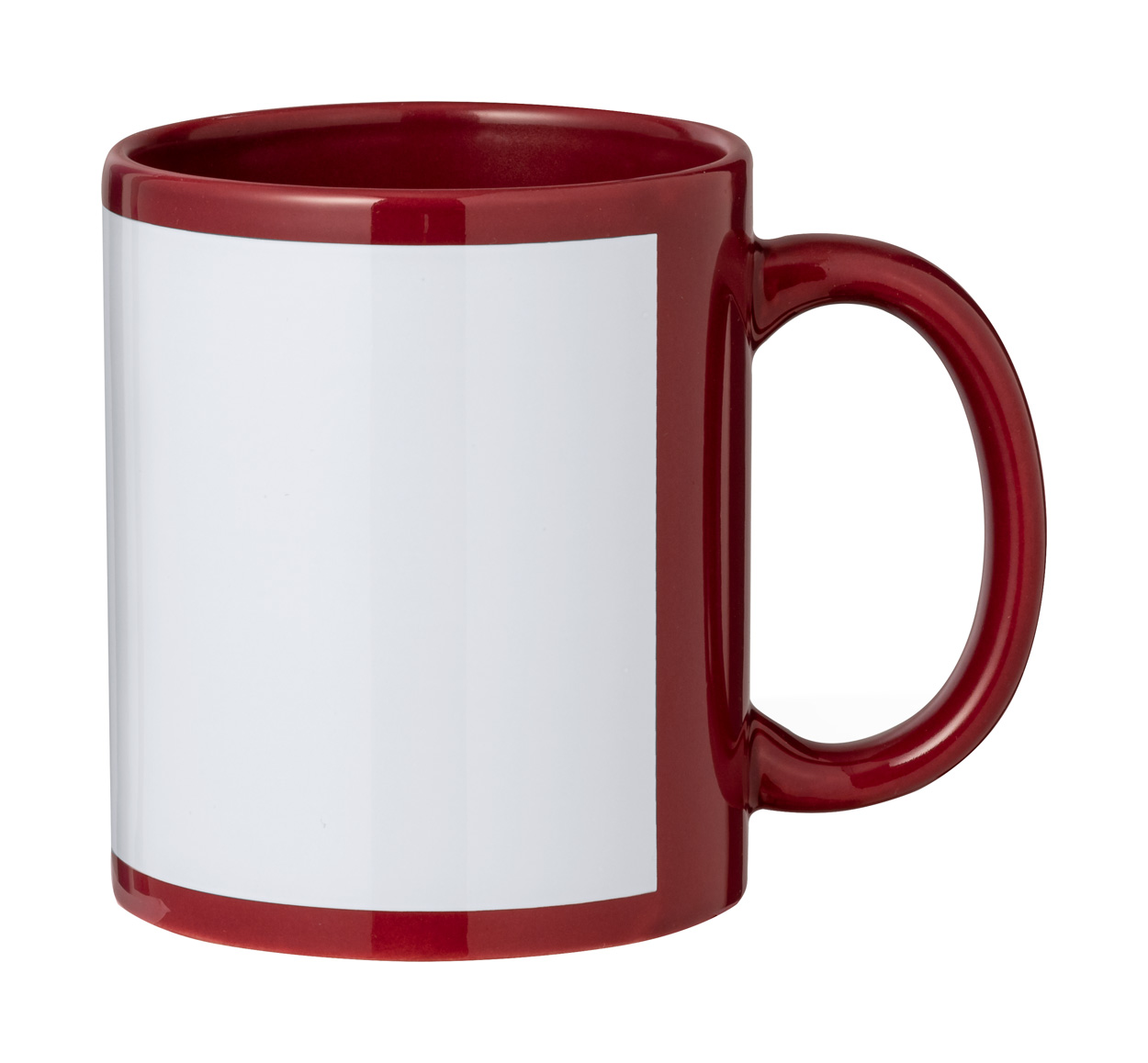 Orchix mug for sublimation - burgundy