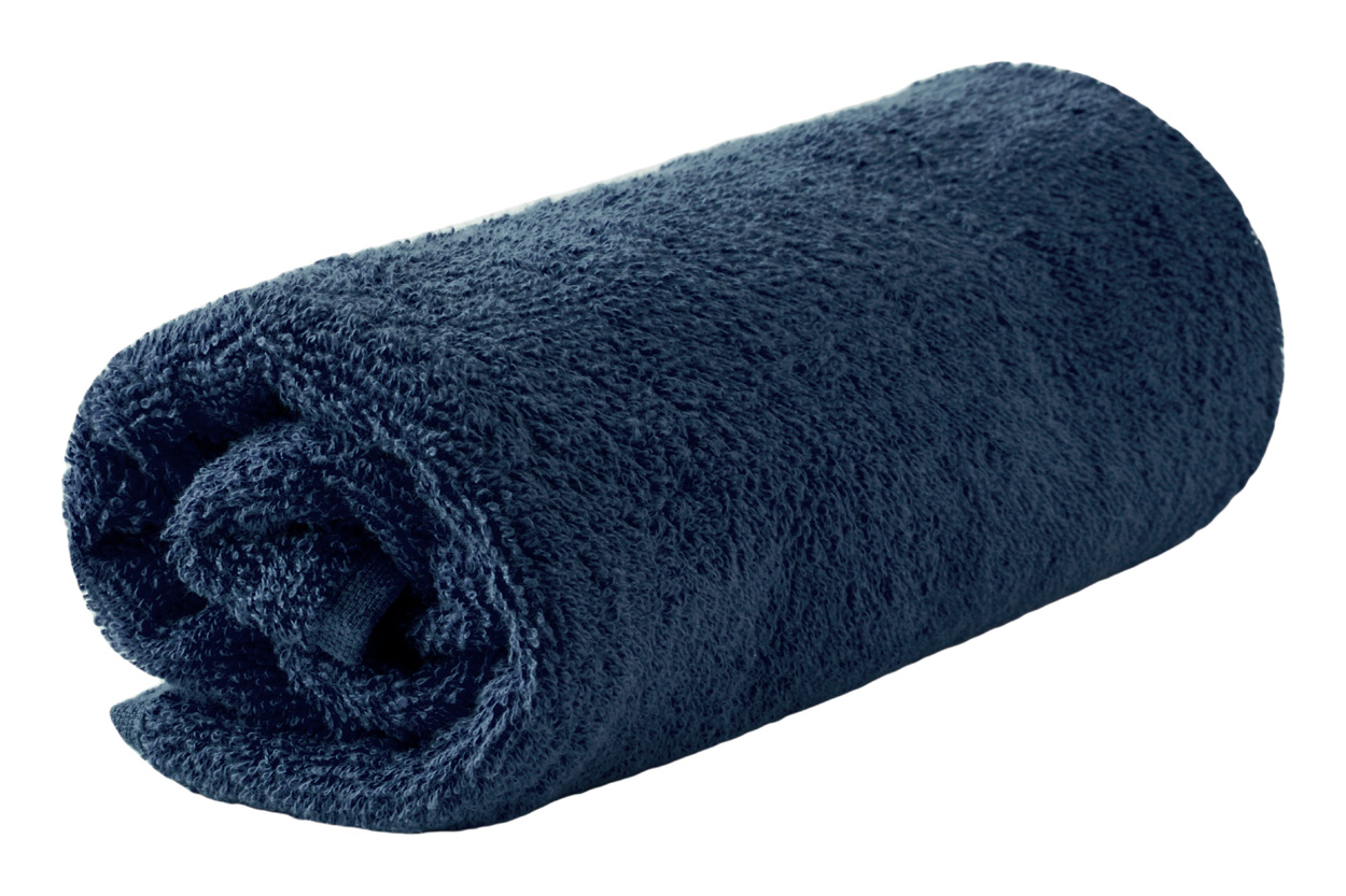 A towel cradle - blue