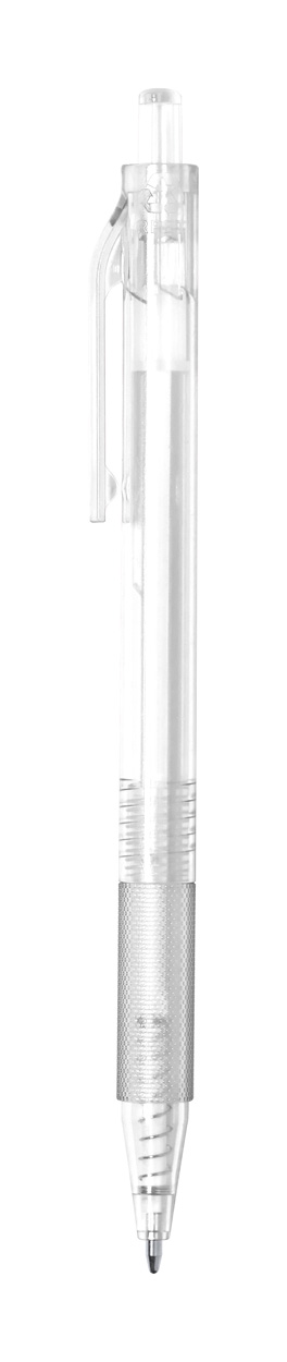Groslin RPET kuličkové pero - transparentná