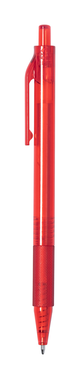 Groslin RPET ballpoint pen - red