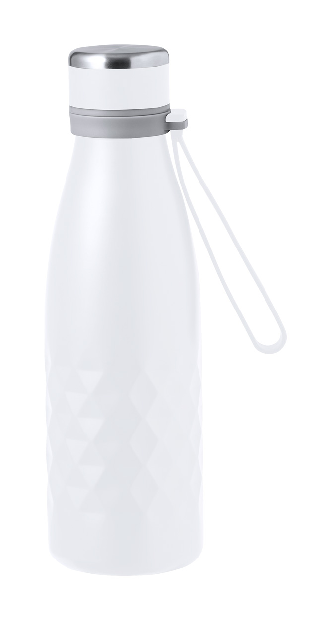 Hexor insulated bottle - white