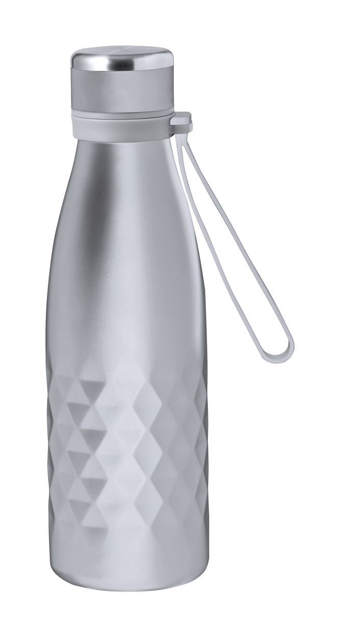 Hexor insulated bottle - silver