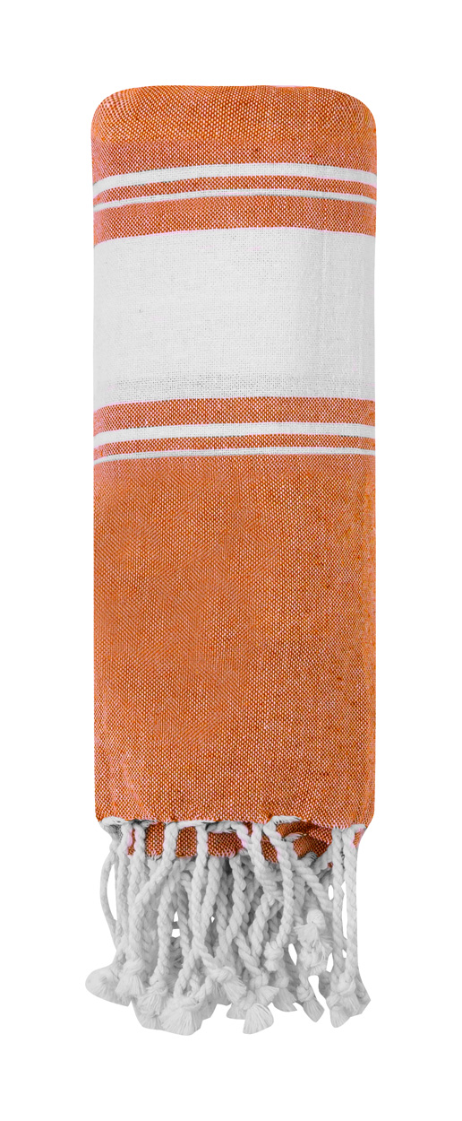 Botari beach towel - Orange