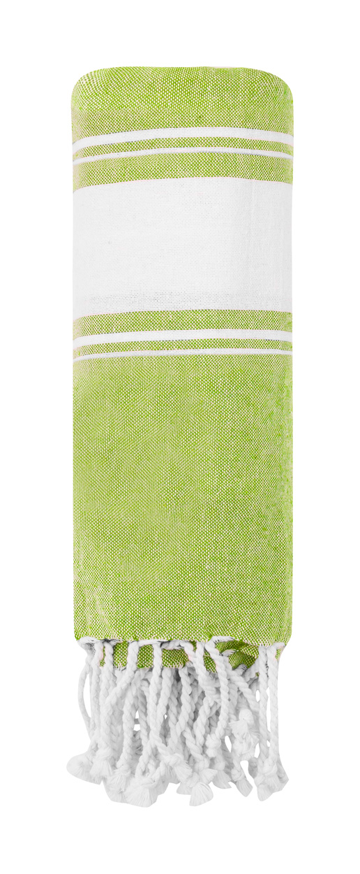 Botari beach towel - lime