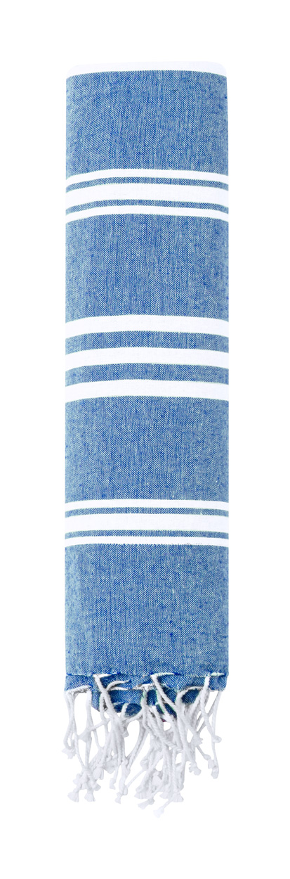 Harlow beach towel - blue