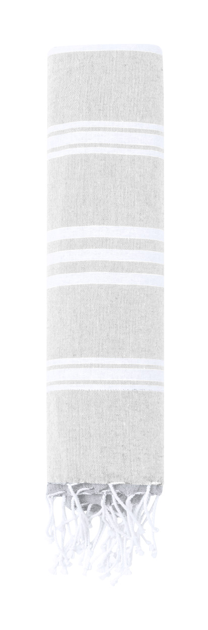 Harlow beach towel - grey