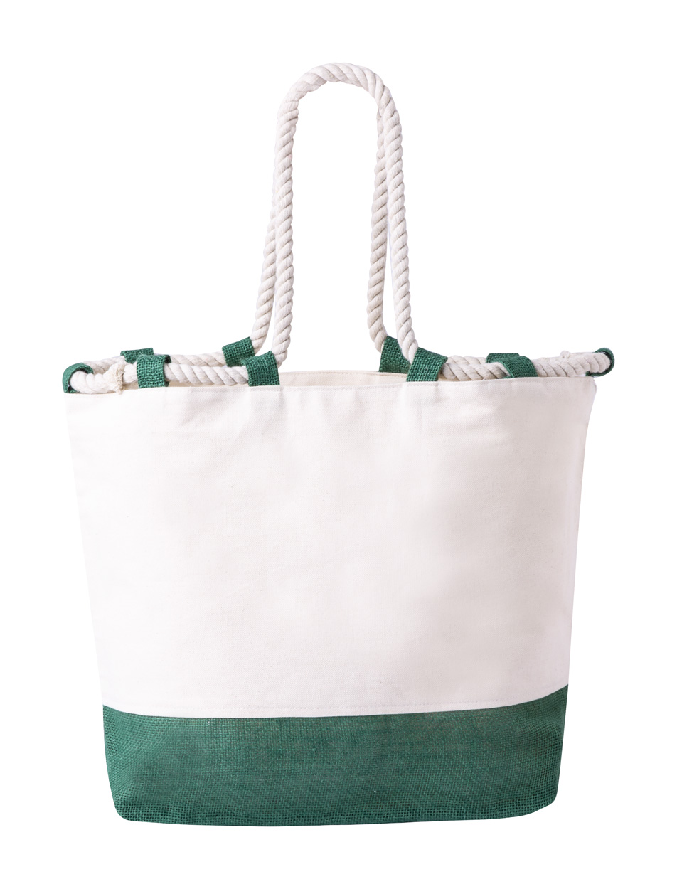 Belesi plážová taška - zelená