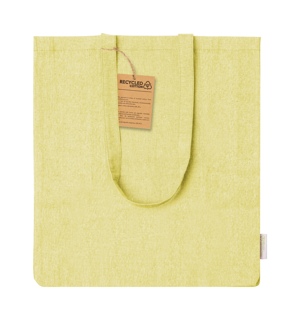 Bestla cotton shopping bag - yellow