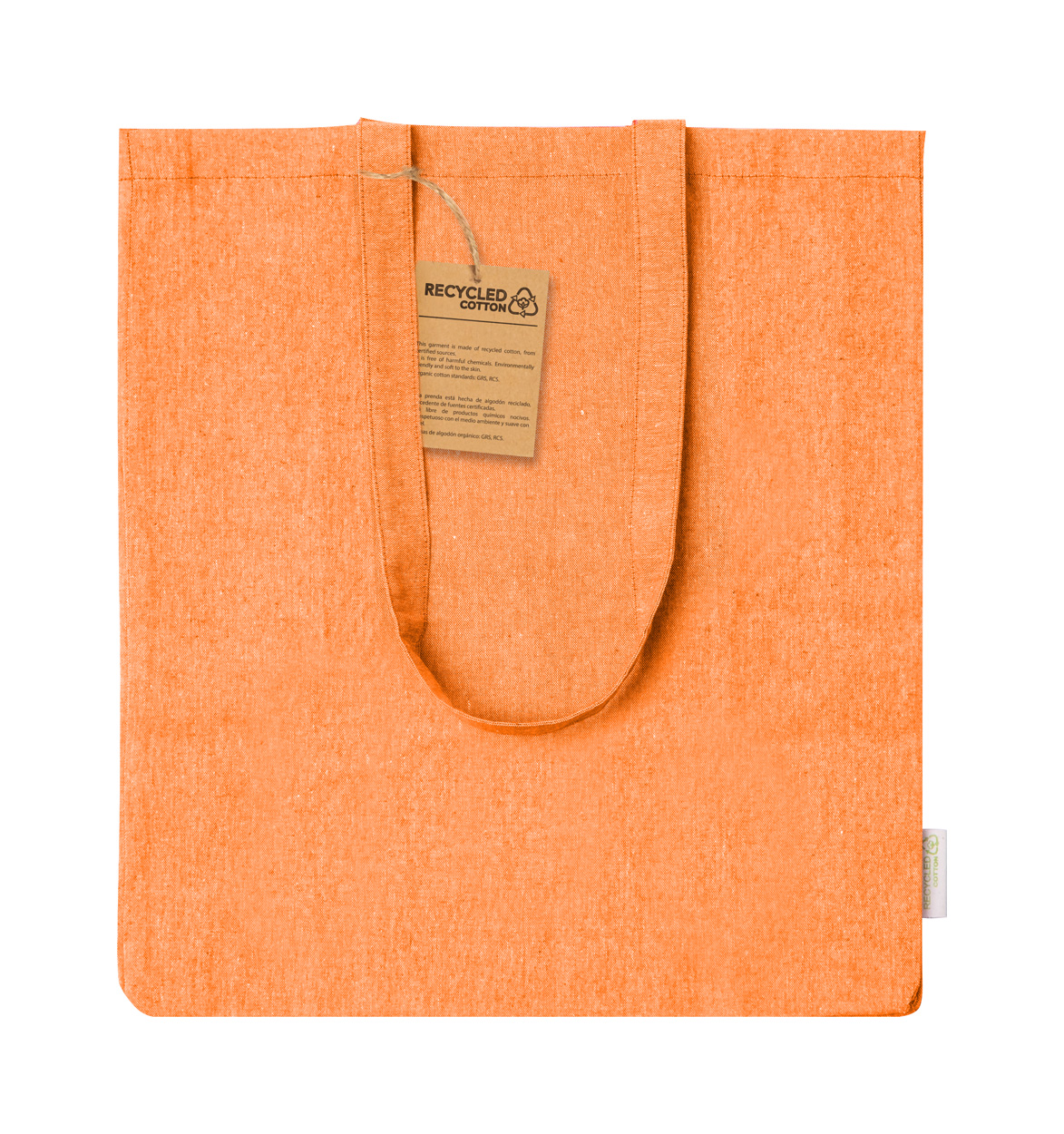 Bestla cotton shopping bag - orange