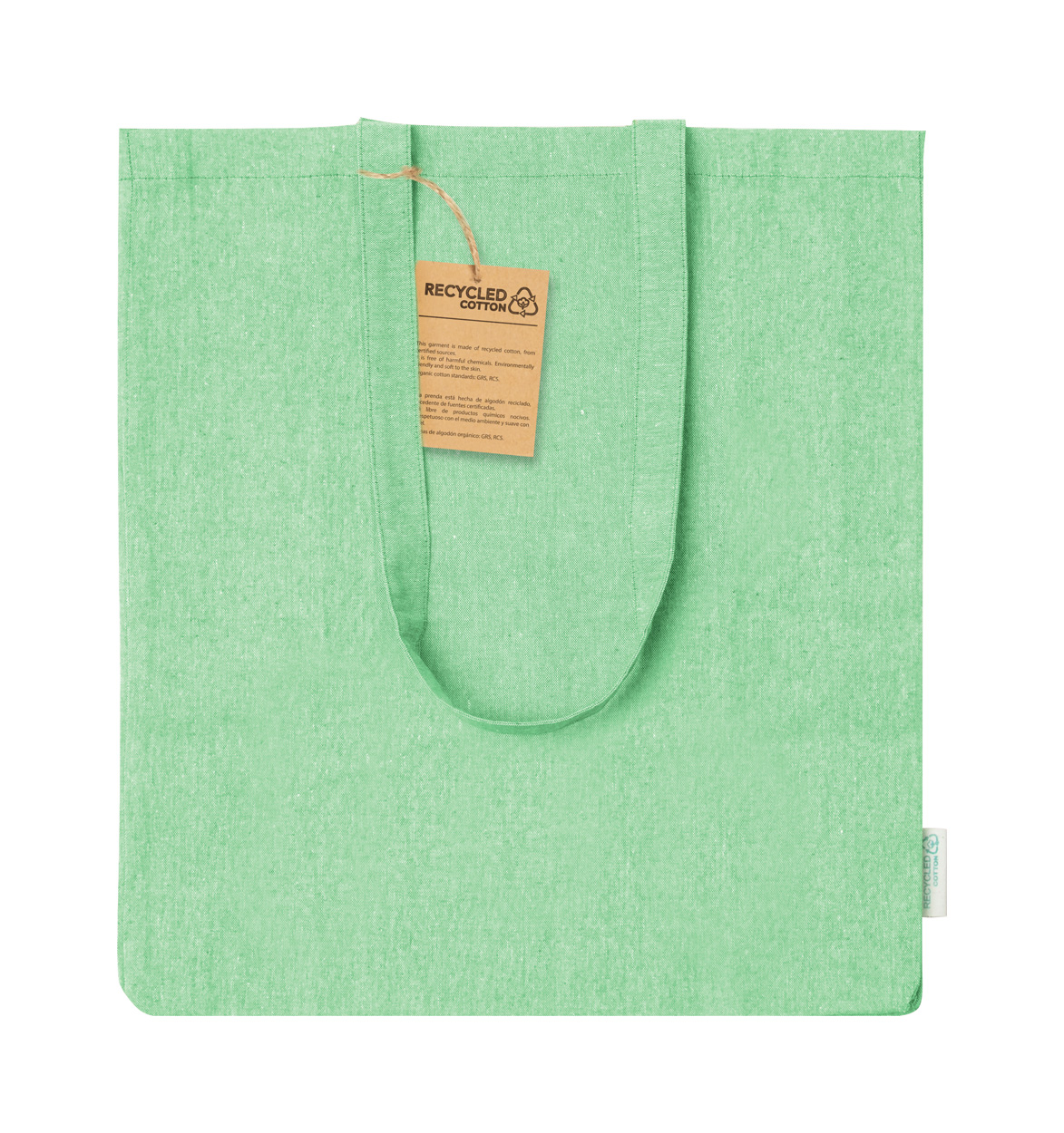 Bestla cotton shopping bag - green