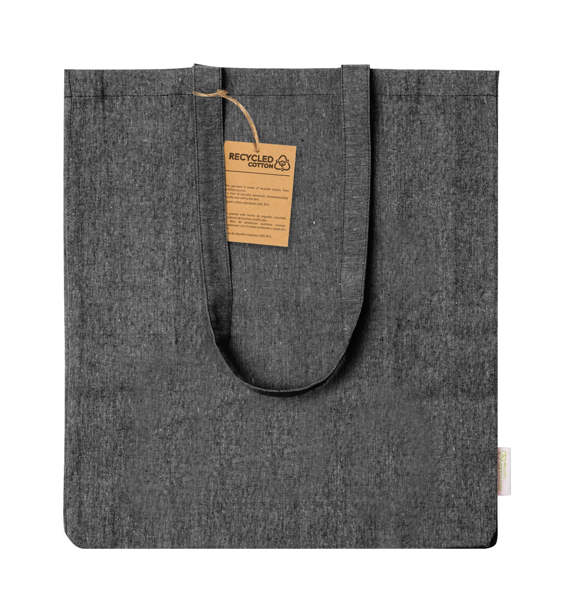 Bestla cotton shopping bag - black