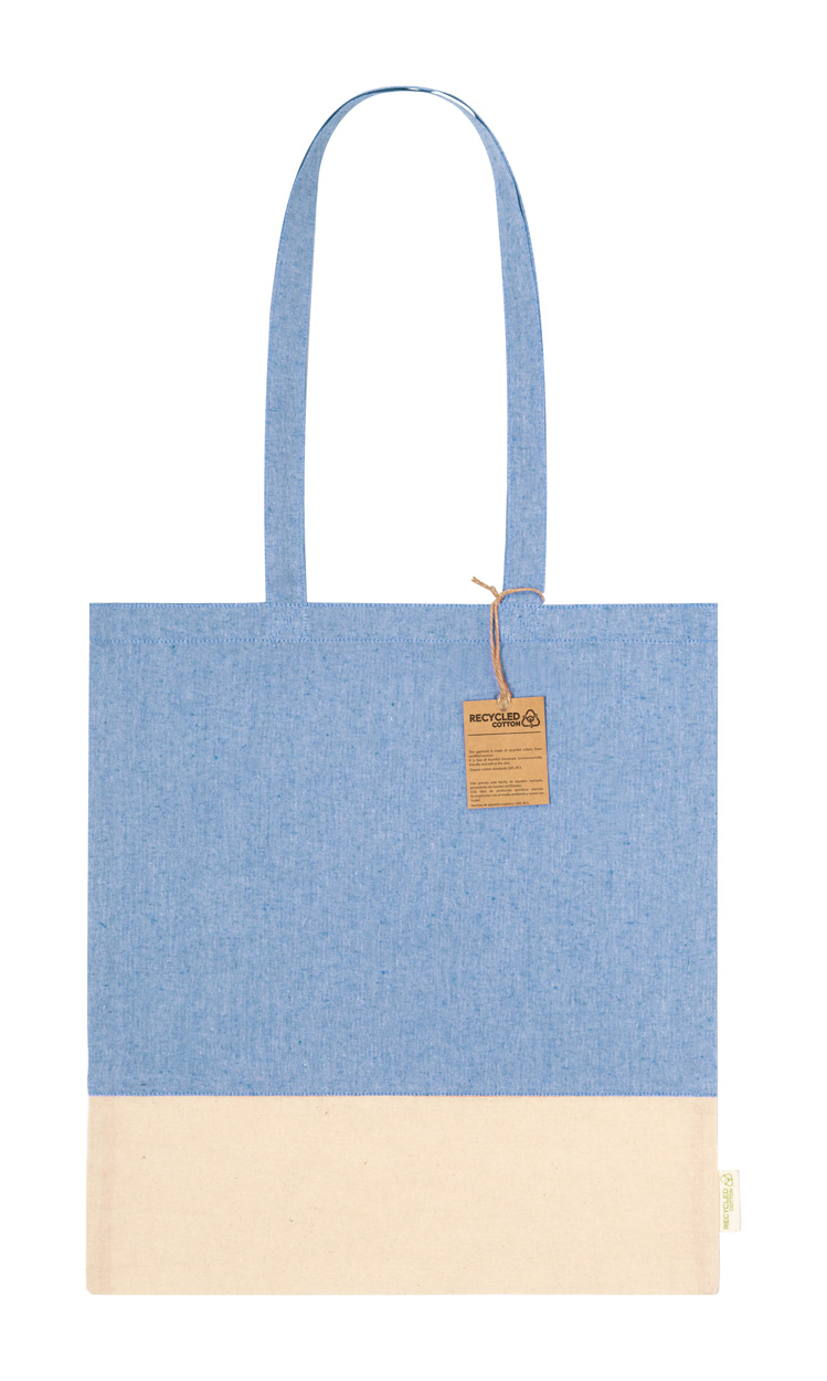 Skadi cotton shopping bag - blue