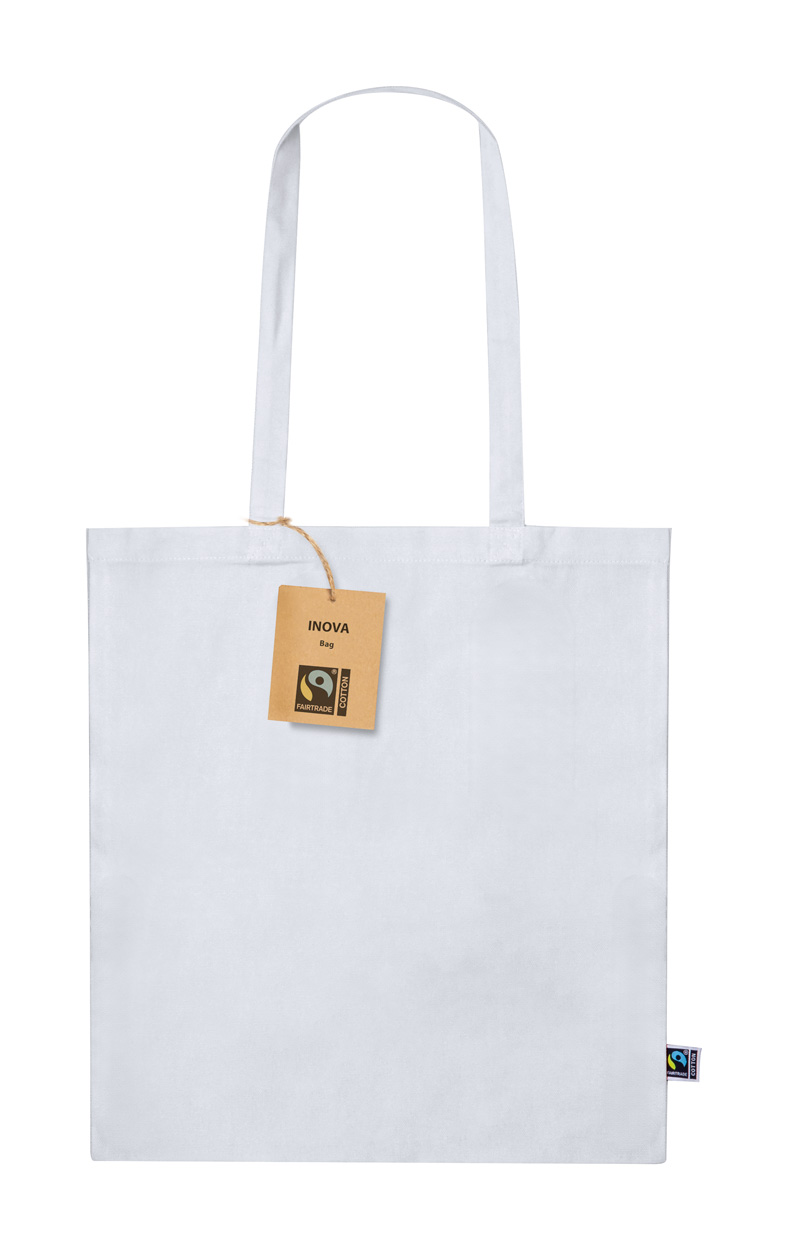 Inova fairtrade nákupní taška - biela