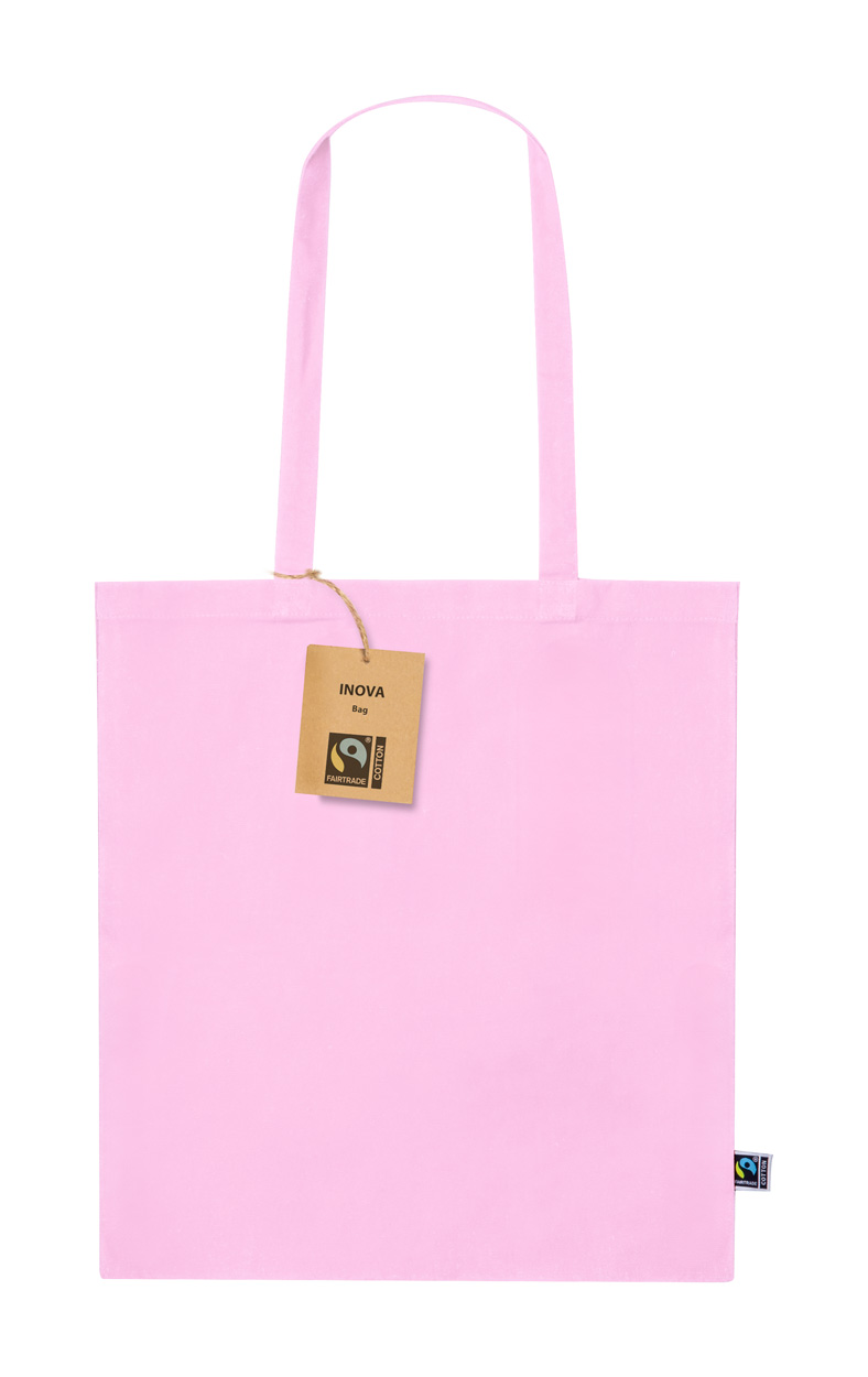 Inova fairtrade nákupní taška - ružová