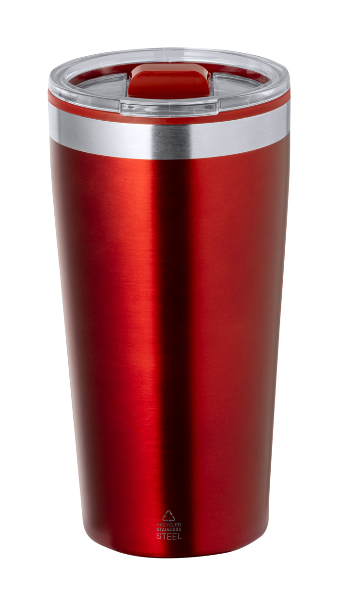 Dione thermo mug - red