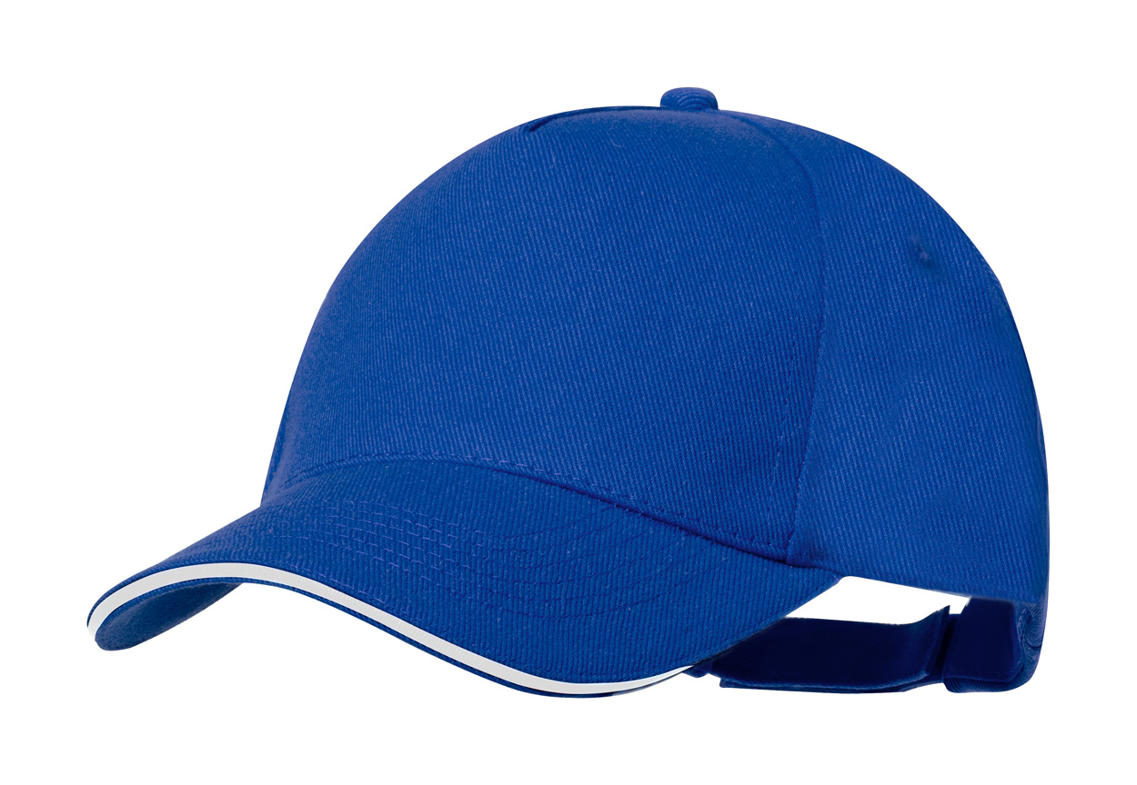 Sandrok RPET baseballová čepice - modrá
