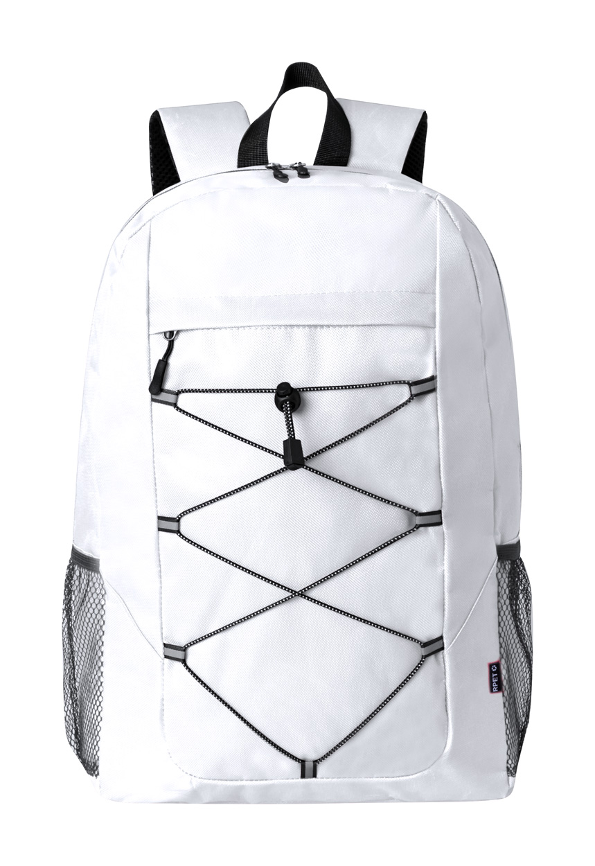Manet RPET backpack - Weiß 