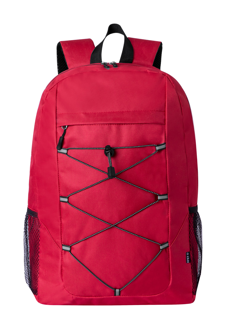Manet RPET backpack - red