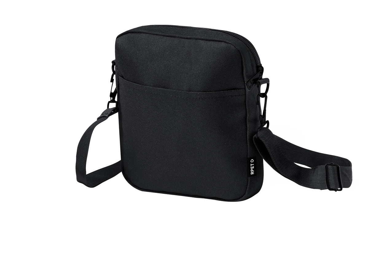 Simun RPET shoulder bag - black