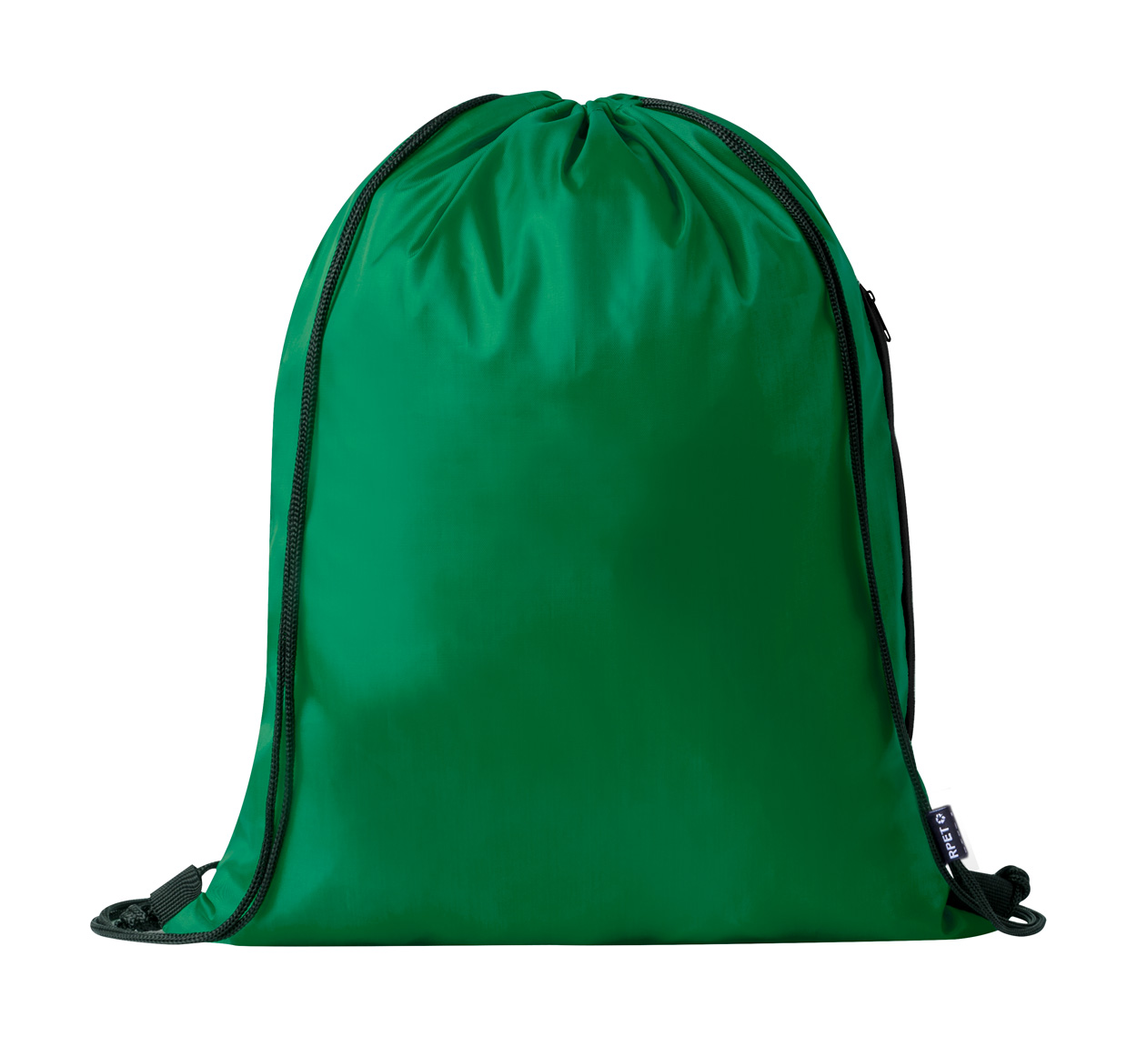 Hildan RPET drawstring bag - green