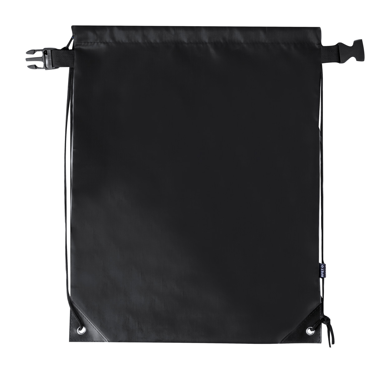 Sionap RPET drawstring bag - black